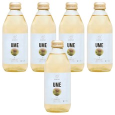 Kimino 和歌山梅子氣泡果汁飲, 5個, 250ml