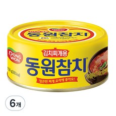 동원 참치 김치찌개용, 150g, 6개