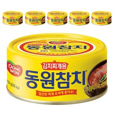 동원참치 김치찌개용, 150g, 6개