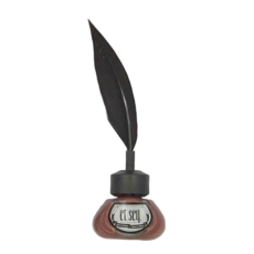 et seq. 羽毛筆指甲油 亨利・大衛・梭羅系列 HT1862 散步, 溫柔色澤，羽毛筆造型，持久不易脫落, 10ml, 1件