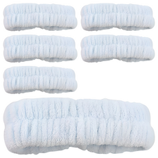 Icores 洗臉帶, 天藍色, 6個