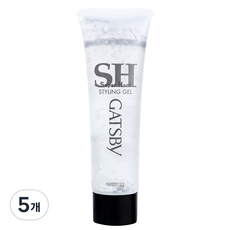 GATSBy 超硬定型髮膠, 60g, 5個