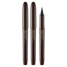 THE FACE SHOP 菲詩小舖 金色膠原蛋白記號筆眼線筆, 02 棕色, 2個