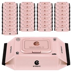 앙블랑 인디핑크 아기물티슈 캡형, 63g, 72매, 100개