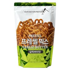 HatchetOnPretzel 椒鹽捲餅 香蒜奶油口味, 1包, 800g