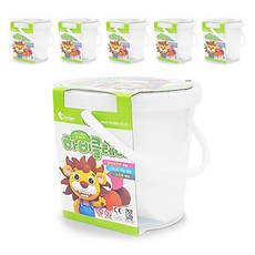 토단교재 하비 클레이, 흰색, 500g, 6개