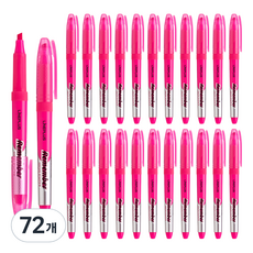 Lineplus Remember 螢光筆, 粉紅色, 72個