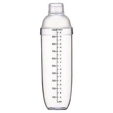 bargogo 巴果果 胖胖雪克杯 1L, 透明色, 1個