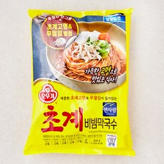 오뚜기초계 비빔막국수 2인분, 307g, 2개