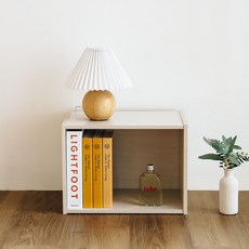 아이리스 오픈책장, 화이트, 1단