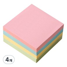 Yoland Alteulpaek便利貼 76*76mm, 4 種顏色, 4個