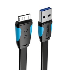 VEnTIOn 威迅 VAS-A12-B0 USB-A 3.0-Micro-B 數據線, 0.25m, 1條