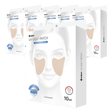 어웨이 자외선 차단 골프패치 13호 SPF 50+ 10p, 60g, 6개