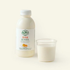 아침미소 동물복지 인증 목장 한라봉 요구르트, 500ml, 1개입, 1개