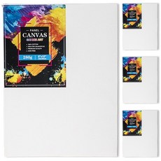 OOn 優質油畫帆布 4個, 棉布