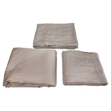 A-nice 雅妮詩 天絲緹花床包被套雙人四件組 床包188 x 152cm + 被套212 x 182cm + 枕套75 x 48cm 2個 鎳灰