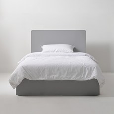 도모 베이직스 헤드형 침대 프레임 단품 방문설치, 그레이