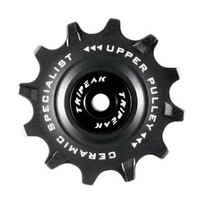 TRiPEAK 12/12T 鋼珠導輪, 1個, 黑色/紅色