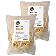 마켓밀러 자연건조 황태채, 300g, 2개