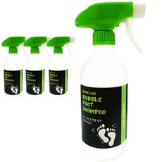 Super Care 足部專用沐浴乳 Lemon+Mint 500ml, 4瓶