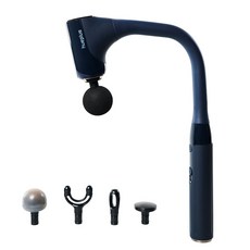 휴플러스 프리미엄 커브건 C11 마사지기, CORDZERO-C11, 네이비