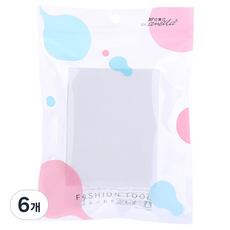 연우 퍼프 메이크업 3각 사다리꼴 대용량 스펀지 12p, 랜덤발송, 6개