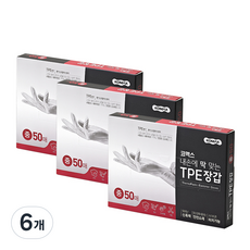 KOMAX TPE衛生手套 M號, 6盒