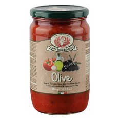 rustichella d'abruzzo 蕃茄橄欖義大利麵醬, 680克, 1個