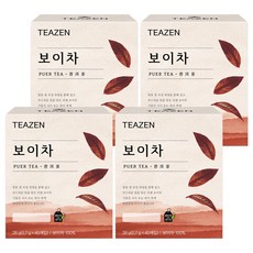 티젠 보이차, 700mg, 40개입, 4개