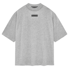 FEAR OF GOD ESSENTIALS FOG 24SS 基本款落肩膠標短Tee