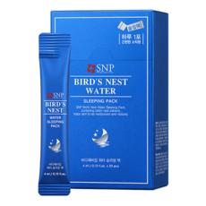 Snp 燕窩夜間水份睡眠面膜 20片, 4ml, 1件