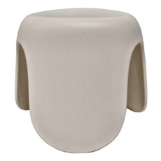 SHIMOYAMA 家用PP奶油凳, 白色, 1個