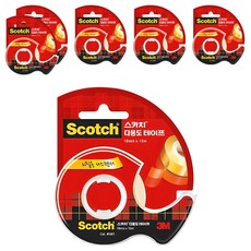 Scotch 思高牌 多用途膠帶台 581, 透明, 6個