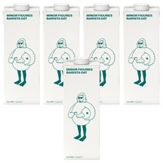 Minor Figures 小人物燕麥奶 咖啡師精選, 1L, 5瓶