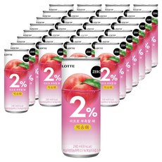 이프로 부족할때 복숭아 제로, 240ml, 60개