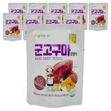 孔德農協干紅薯, 100g, 10個