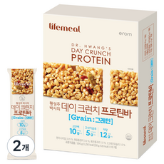이롬 황성주 데이크런치 프로틴바 10p, 300g, 2개