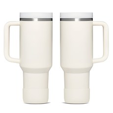 Kojiwell 矽膠隨行杯杯底保護套, 2個, 象牙白