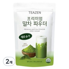 TEAZEN 茶禪 優質零糖抹茶粉, 300g, 2包, 1入