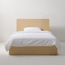 도모 베이직스 헤드형 침대 프레임 단품 방문설치, 우드