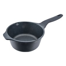 MiyAco 米雅可 礦岩鑄造不沾雪平鍋 20cm, MY-B09S200, 1個