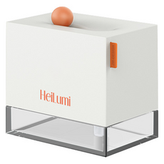 HEILUMI Pultem 迷你方形氣氛燈加濕器, 單一顏色, JSQ-03