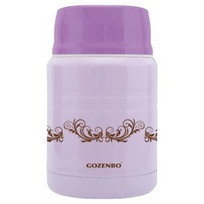 GOZENBO 御膳坊 棉花糖系列 316燜燒罐, 粉紫色, 500ml, 1盒