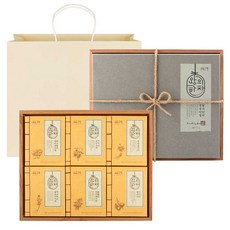 SSANGGYE 宮廷茶+購物袋禮盒組, 茶包 6款+購物袋, 1組