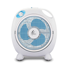 Shinil 信一 箱型定時風扇, SIF-D10BKP, 藍色