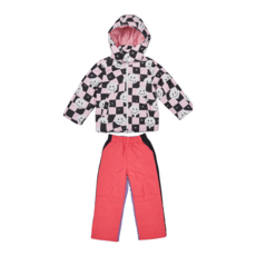 F.leader 兒童款 Mile 三色滑雪服上下套裝