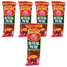 오뚜기 토마토 케챂, 65g, 5개