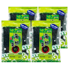 味榮 海太郎 原味嫩葉海帶芽 純素, 即泡即食 富含營養, 80g, 4包