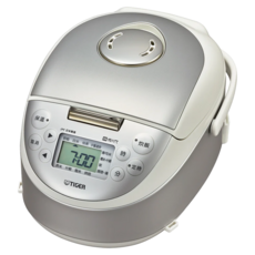 TIGER虎牌 3人份IH電子鍋 JPF-A55R 白色 - 高火力多功能小容量, 1組