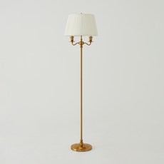 HANSSEM 落地燈, 象牙白（燈罩），燈架（鋼+金）